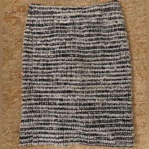 J. Crew Boucle Sparkle Pencil Skirt sz 4